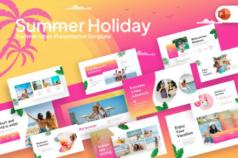 Summer Holiday PowerPoint Template